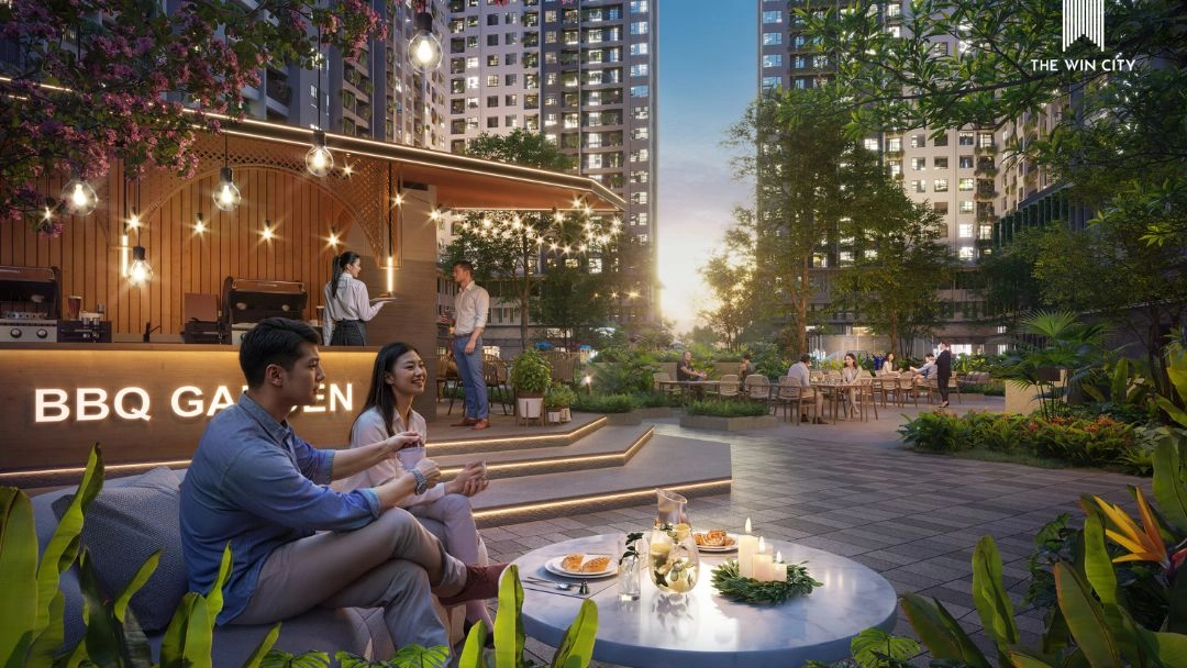 Khu vườn nướng BBQ Garden Radiant