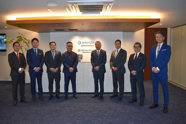 Tháng 5 vừa qua, Tại trụ sở Cosmos Initia, Tokyo - Nhật Bản, Liên doanh trao đổi về chiến lược phát triển TT AVIO nói chung và tháp ORION nói riêng.