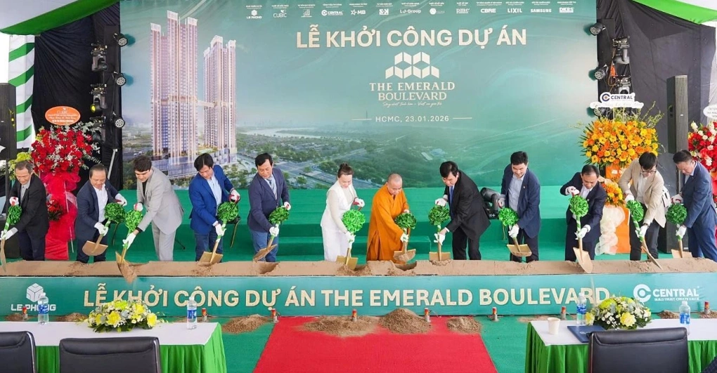 Lễ khởi c&ocirc;ng dự &aacute;n