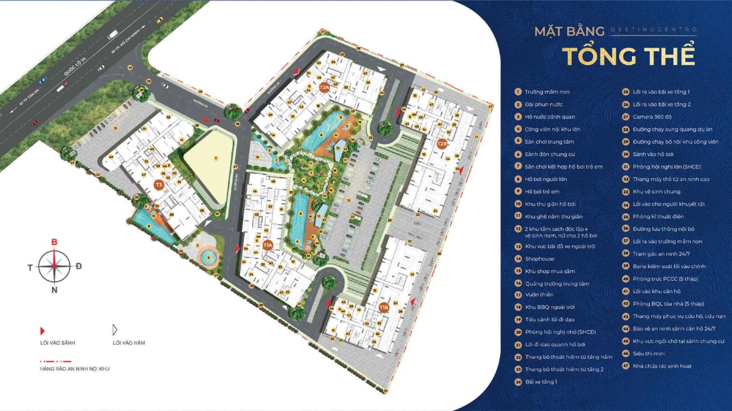 Mặt bằng dự án Destino Centro