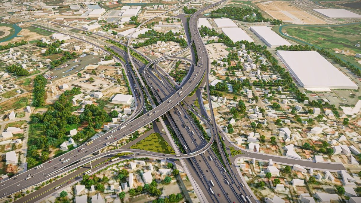 D&agrave;i hơn 76 km, tuyến đường v&agrave;nh đai 3 TP.HCM dự kiến ho&agrave;n th&agrave;nh v&agrave;o cuối năm 2026.